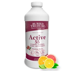 Version 1.0.0 Multivitamínico líquido Buried Treasure para adultos mayores