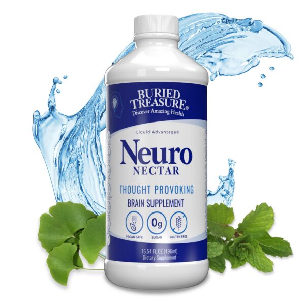 Buried Treasure Neuro Nectar suplemento líquido para memoria 16 oz