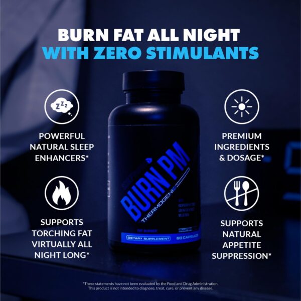 Detalle de cápsula Burn PM