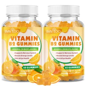 Gomitas BVIVLOO riboflavina 400 mg para niños y adultos