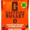 Version 1.0.0 Caffeine Bullet Energy Chews Chocolate Orange - vista frontal