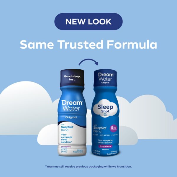 Caja con 24 shots líquidos Dream Water para dormir