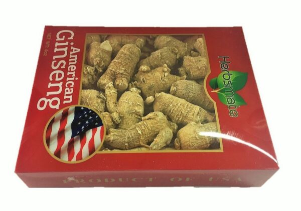 Caja de 4 onzas ginseng americano New Green Nutrition