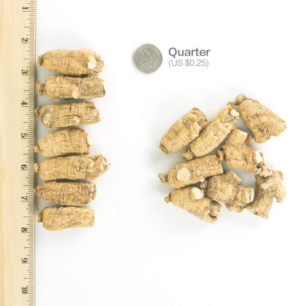 Caja de 4oz de Ginseng Americano cultivado en Wisconsin Hsu's