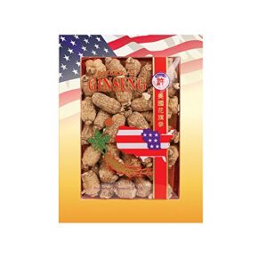 Caja 4oz de raíz de ginseng americano cultivado Hsu’s