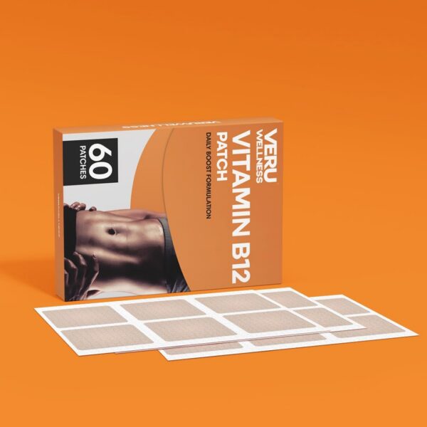 Caja de 60 parches Veru Wellness B12 para energía