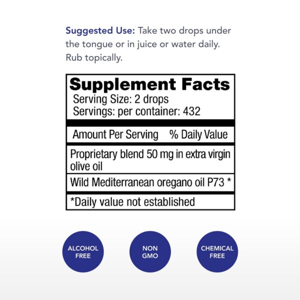 Version 1.0.0 Caja del aceite OregaWild 30ml con orégano silvestre