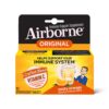 Caja de Airborne tabletas efervescentes vitamina C sabor naranja