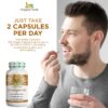 Caja Ashwagandha Organic Veda 120 cápsulas vegetales beige