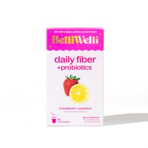 Version 1.0.0 Caja Belli Welli polvo de fibra sabor limonada de fresa