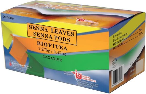 Caja de BIOFITEA 30 porciones té Detox