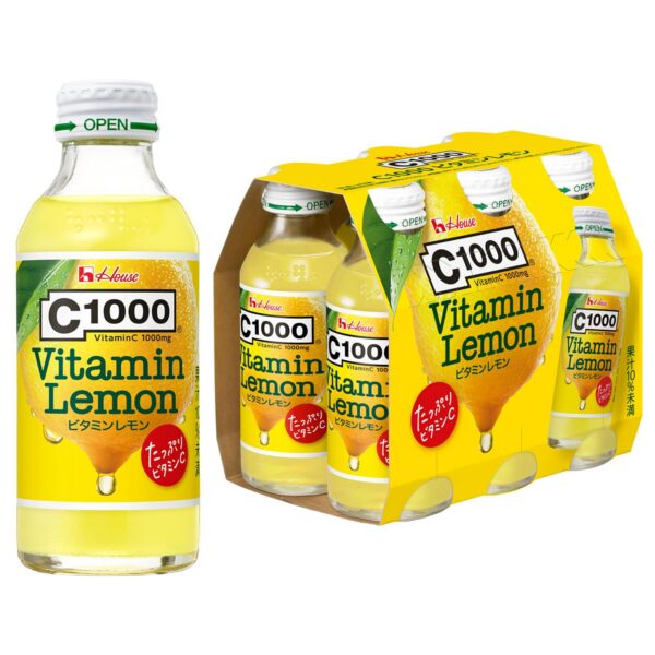 Caja C1000 Vitamin Lemon 6 botellas 140ml cada una