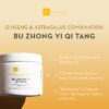 Caja cápsulas Bu Zhong Yi Qi Tang D’AO Labs con ginseng y astrágalo