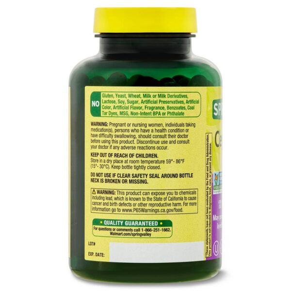 Caja de cápsulas Canela de Ceilán Spring Valley 120ct