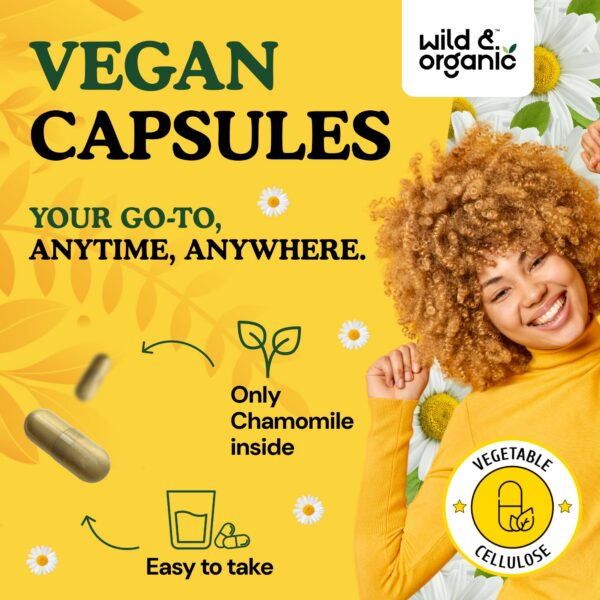 Caja cápsulas manzanilla silvestre y orgánica Wild & Organic