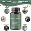 Caja de cápsulas nootrimind para función mental y energía