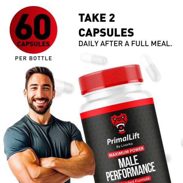 Caja cápsulas Primal Lift para hombres