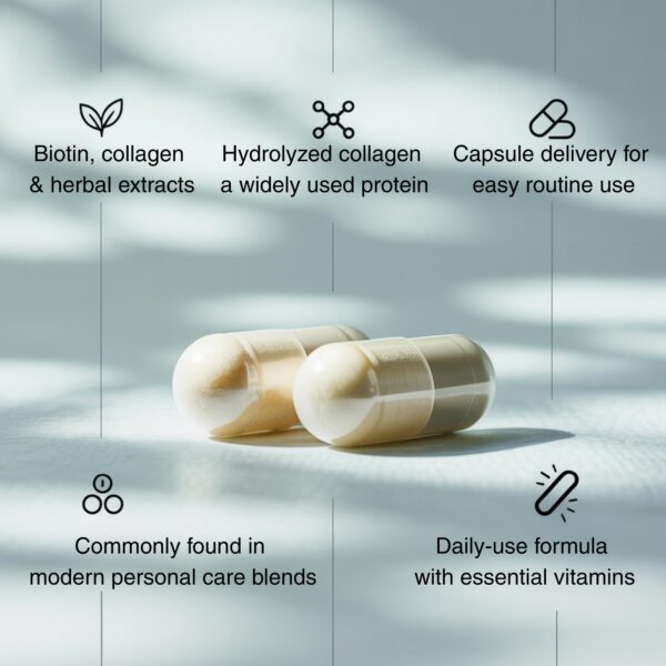 Caja de RE:ROOT cápsulas para cabello