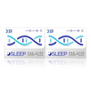 Caja cápsulas Sleep WELL 23WELL suplemento sueño natural