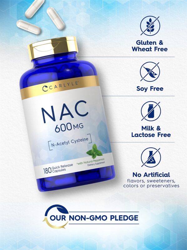 Caja Carlyle NAC N-Acetyl Cysteine 600 mg