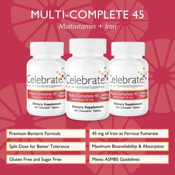 Caja Celebrate Vitamins Multi-Complete 180 tabletas