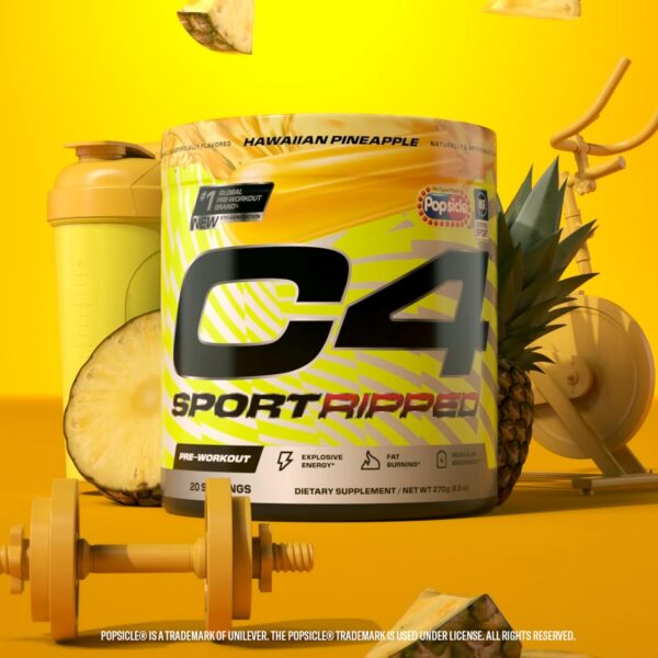 Caja Cellucor C4 Ripped 20 porciones sabor piña