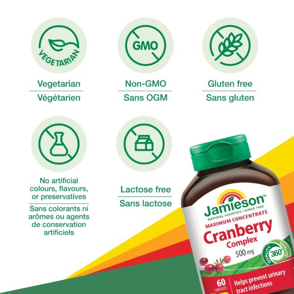 Caja complemento alimenticio Jamieson arándano rojo