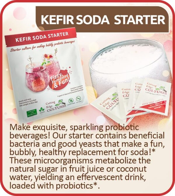 Caja cultivo iniciador para kéfir Cutting Edge Cultures