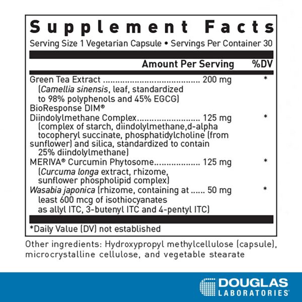 Caja de Douglas DIM Enhanced para equilibrio hormonal y salud celular