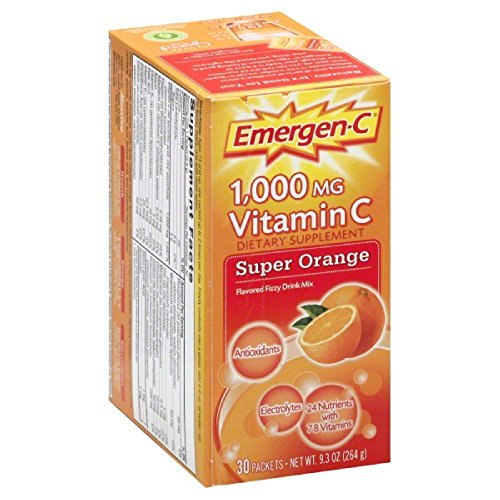 Version 1.0.0 Caja EmergenC súper naranja 30 sobres paquete 4 unidades