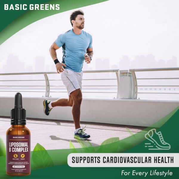 Caja empaque BASIC GREENS complejo liposomal vitaminas B