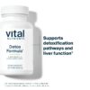 Version 1.0.0 Caja y envase de suplemento Vital Nutrients detox para salud del hígado