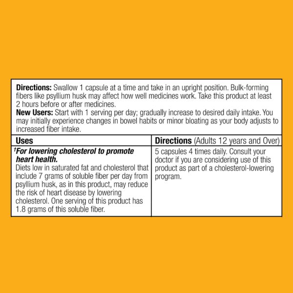 Version 1.0.0 Caja Equate Daily Fiber cápsulas 160 fibra psyllium