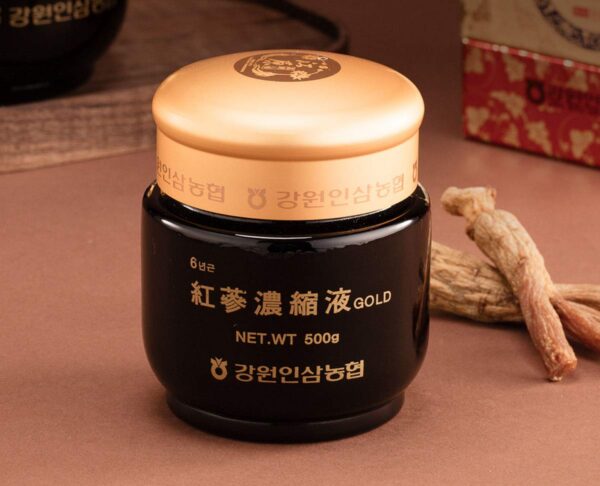 Caja del extracto de ginseng rojo coreano Gangwoninsam 500g
