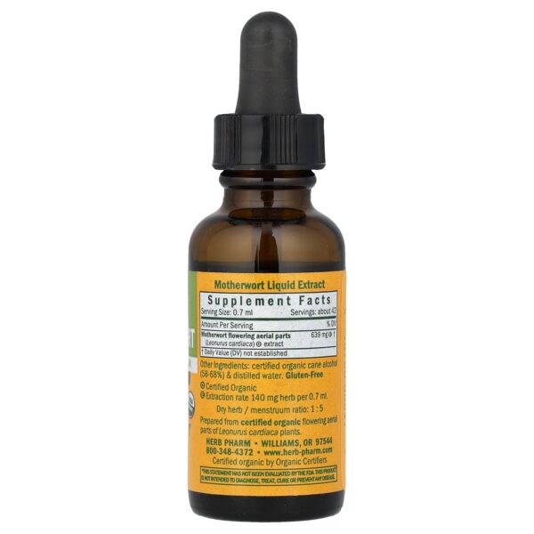 Version 1.0.0 Caja extracto líquido Leonotis orgánico apoyo endocrino