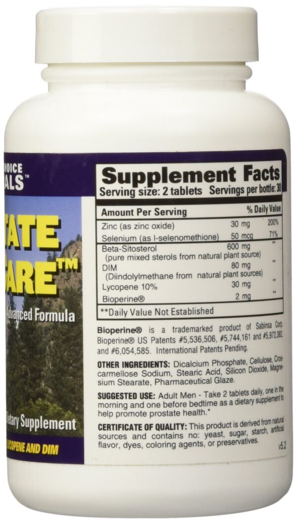 Caja fórmula natural para próstata Healthy Choice Naturals