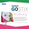 Caja frontal 4Life Energy Go Stix mezcla kiwi fresa