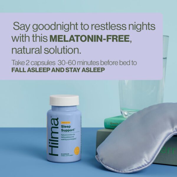 caja frontal Hilma ayuda para dormir