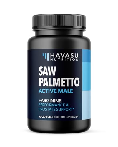 Caja frontal Saw Palmetto y L-Arginina salud prostática