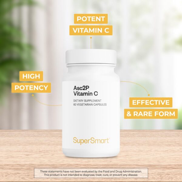 Version 1.0.0 Caja frontal Supersmart Asc2P vitamina c antioxidante potente