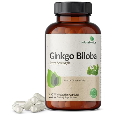 Version 1.0.0 Caja de Futurebiotics Ginkgo Biloba para memoria atención