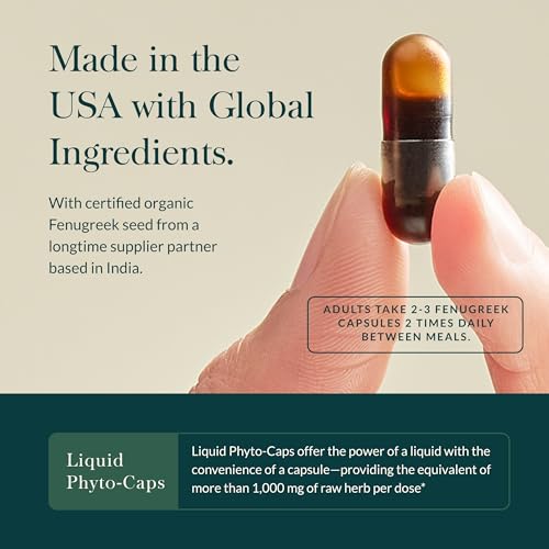 Caja Gaia Herbs Semilla Fenogreco suplemento natural