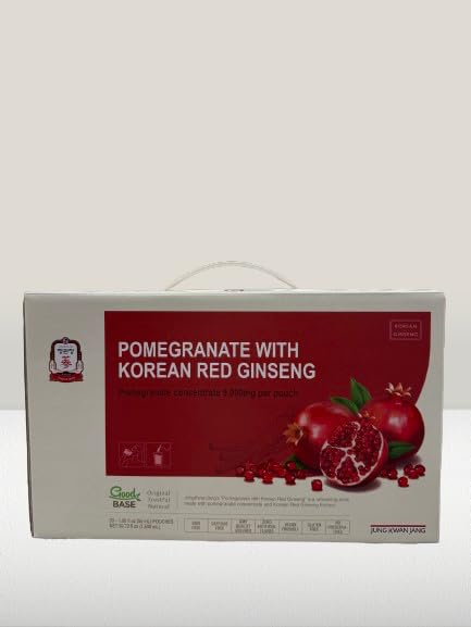 Version 1.0.0 Caja de Ginseng Rojo Coreano con Granada de 30 sobres