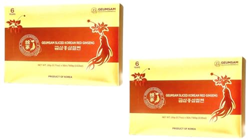 Caja de Ginseng Rojo Coreano en rebanadas Hong Sam Cat LAT