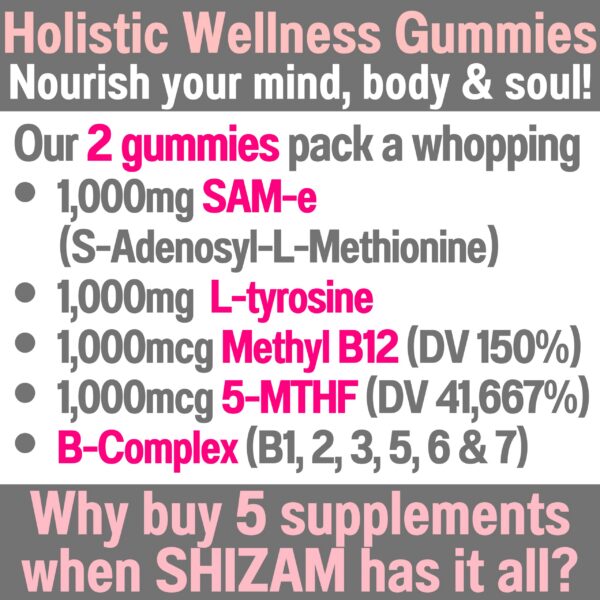 Caja gomitas SHIZAM complej vitaminico b metilado