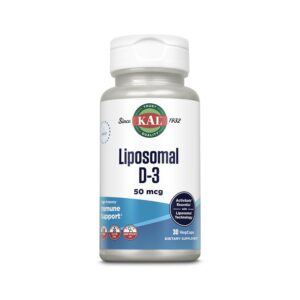 Version 1.0.0 Caja KAL Vitamina D3 Liposomal 30 dosis alta absorción