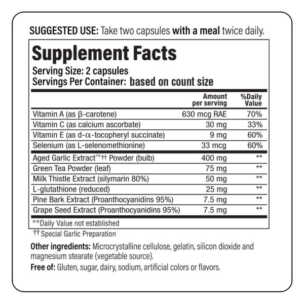 Caja de Kyolic extracto ajo madurado suplemento salud general