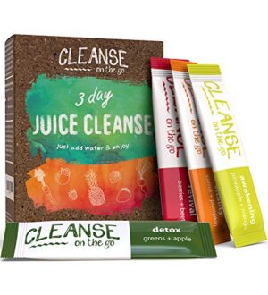 Version 1.0.0 Caja limpieza jugos 3 días CLEANSE on the go 21 paquetes