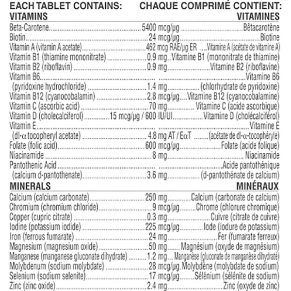 Caja Materna Nestlé multivitaminas para embarazo y lactancia