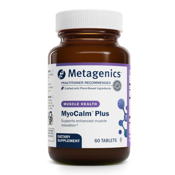Caja de Metagenics MyoCalm Plus 60 tabletas
